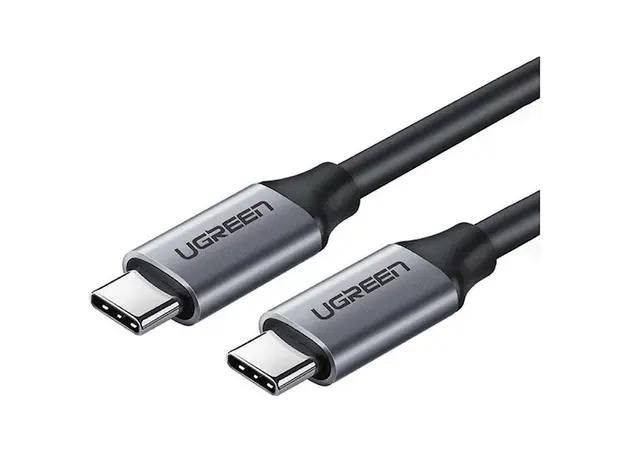 USB კაბელი UGREEN US161 (50751), USB 3.1 Type-c To Type-c Cable, 1.5m, Black