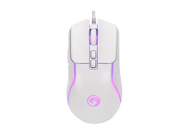 მაუსი Marvo M292 Wired Gaming Mouse - White, 2 image