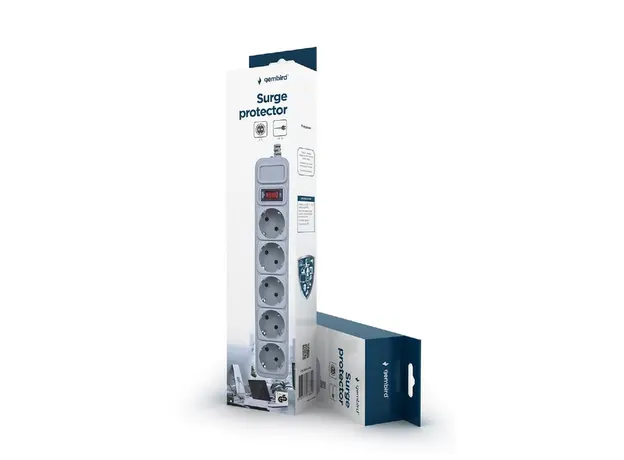 დენის გამანაწილებელი Gembird SPG3-B-6C - White, 3 image