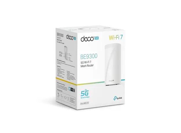 Wi-Fi როუტერი TP-link BE65-5G(1-pack) 5G BE9300 Whole Home Mesh Wi-Fi 7 Gateway, 9 image