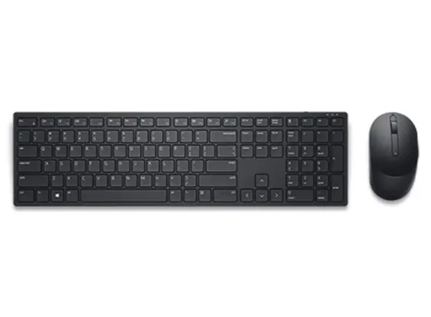 კლავიატურა და მაუსი DELL Pro Wireless Keyboard and Mouse - KM5221W - Russian (QWERTY) - Black