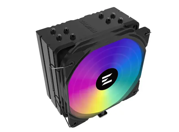 პროცესორის ქულერი Zalman CPU cooler CNPS9X Performa Plus, ARGB, LGA1700, 1200, 115x, AM5, AM4 4pin, PWM, 3pin+5VARGB, TDP180W, black, 3 image