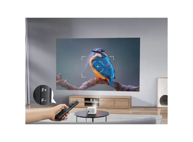 პროექტორი Yaber L1 Home Cinema, LCD Projector, 1280x720, 400lm, White, 8 image