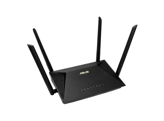 როუტერი Asus RT-AX53U AX1800 Dual Band WiFi 6 Router Black - 90IG06P0-MO3510, 6 image