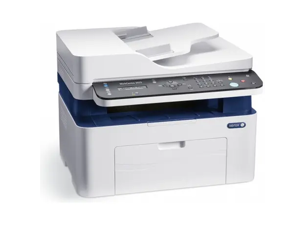 პრინტერი Xerox WorkCentre 3025V/NI, ADF, A4. Wi-Fi, White, 3 image
