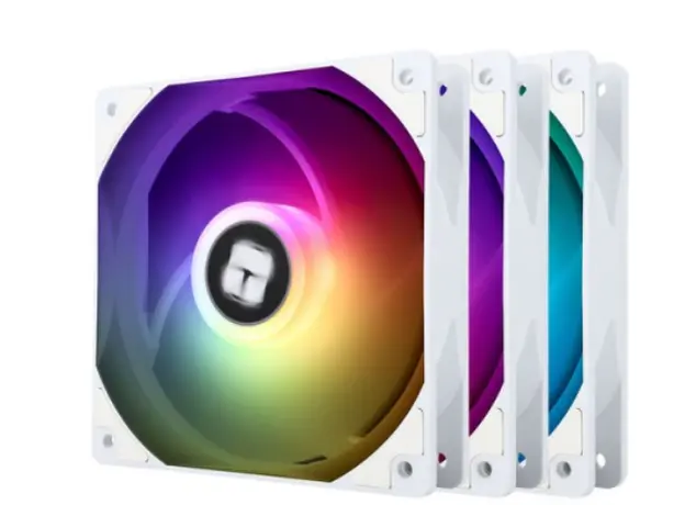 ქულერი THERMALRIGHT TL-C12CW-S X3 ARGB Fans White, 3 image