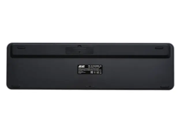 კლავიატურა 2E Keyboard membrane KS240 110key, WL/BT, EN/UK, grey-black, 6 image