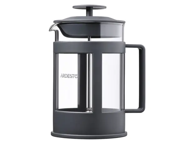ჩაიდანი ARDESTO AR1008GF French press Fresh, 800 ml, Grey, Plastic, Glass, 2 image