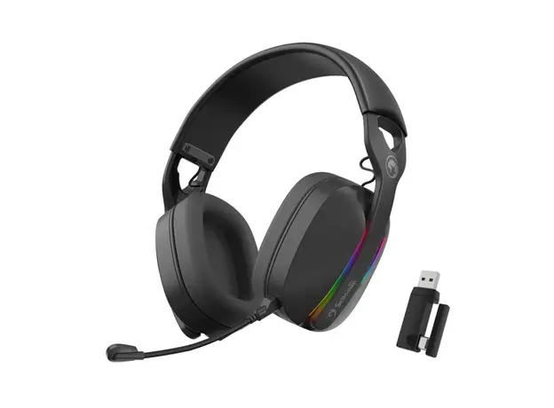ყურსასმენი MARVO HG9086W Wireless Headset - Black, 2 image