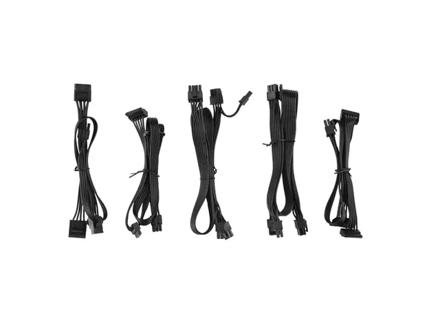 კვების ბლოკი 2E 2E-SP750BRSM-120 Solid, 750W, 80 Plus, Power Supply, Black, 5 image