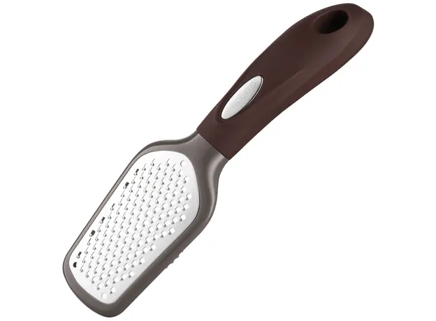 სახეხი Ardesto Grater Gemini, 21.5cm, stainless steel, plastic, gray-brown, 6 image
