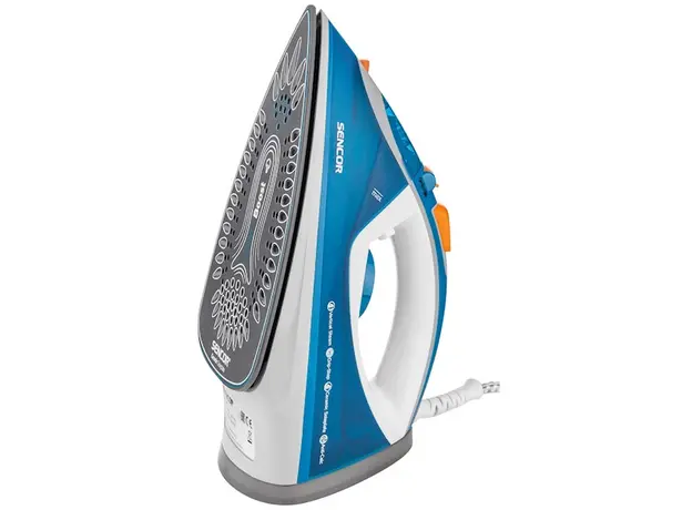 უთო Sencor SSI 7710BL, 2400W, 300ML, Steam Iron, Blue, 3 image