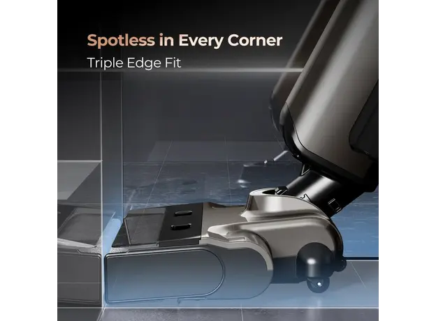 მტვერსასრუტი Uwant D700, 20,000Pa, 700ML, Wet And Dry Vacuum Cleaner With D-Shaped Rolling Brush, Grey, 9 image