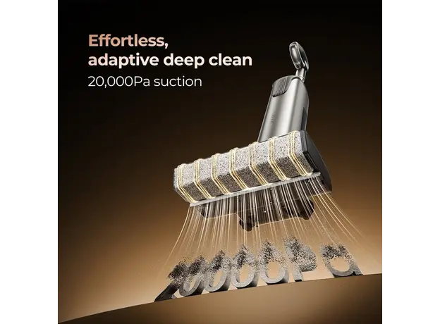 მტვერსასრუტი Uwant D700, 20,000Pa, 700ML, Wet And Dry Vacuum Cleaner With D-Shaped Rolling Brush, Grey, 12 image