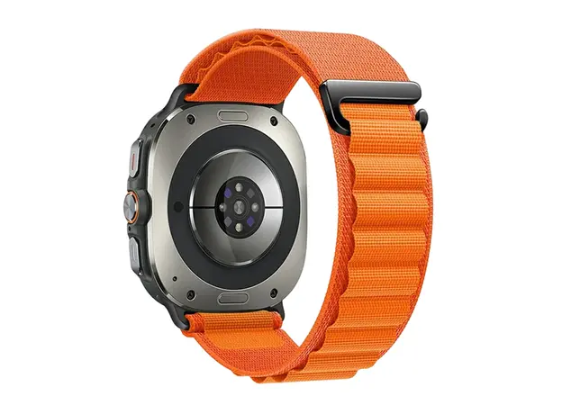 სმარტ საათის სამაჯური TVC Samsung Galaxy Watch Ultra 47mm Nylon Watch Strap G Hook Wristband - Orange, 2 image