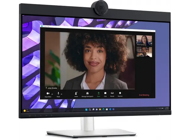 მონიტორი DELL Monitor 23.8" P2424HEB HDMI, DP, USB-C, RJ-45, MM, IPS, sRGB 99%, Pivot, Cam, 4 image