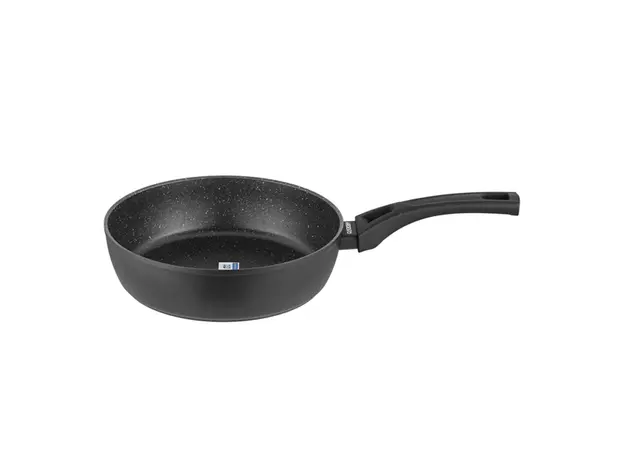 ტაფა Ardesto Deep Fry pan with lid Gemini Livorno, 28cm, aluminium, black, 4 image