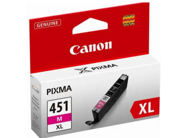 კარტრიჯი Canon CLI-451XL M Magenta for PIXMA IP7240, iP8740, iX6840, MG5440, MG5540, MG5640, MG6340, MG6440, MG6640, MG7140, MG7540, MX924 ( 660  Pages)