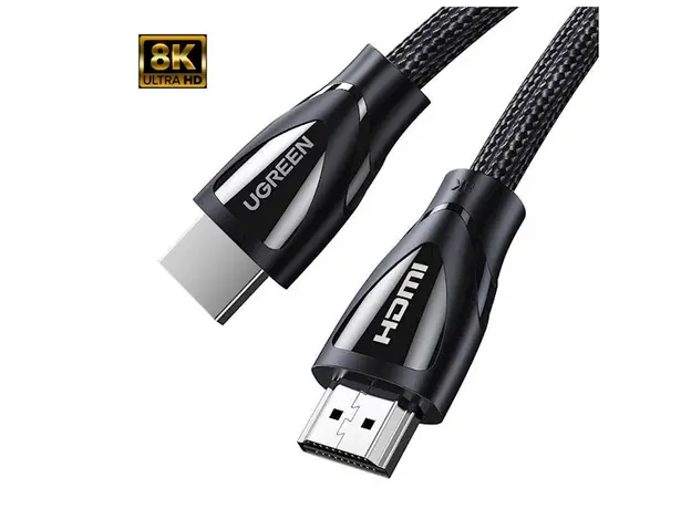 HDMI კაბელი UGREEN HD140 (80405), 8K HDMI 2.1 To HDMI 2.1 Cable, 5m, Black, 2 image