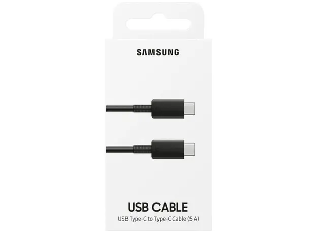 USB კაბელი Samsung USB Type-C to Type-C 100W Cable 1m - Black, 3 image
