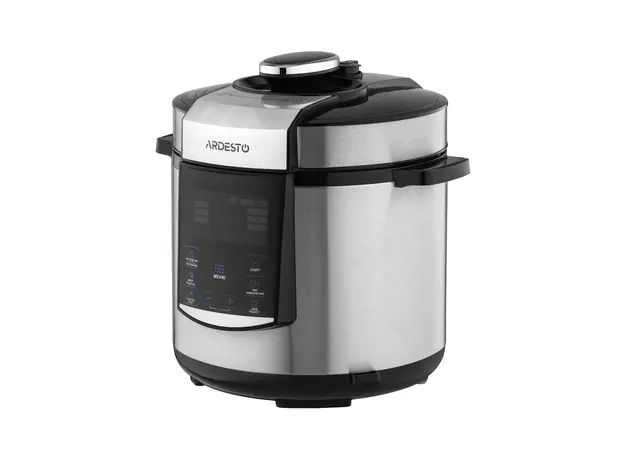 მულტისახარში Ardesto pressure cooker, 900W, bowl-6l, electronic control, recipes book, iron/plastic, silver, 4 image