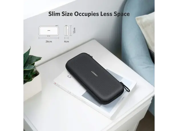 ქეისი UGREEN LP174 (50974), Portable Case for Nintendo Switch, Black, 3 image