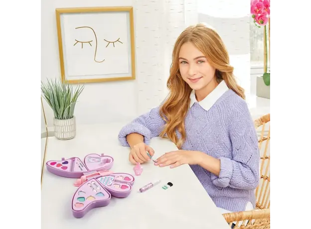 საბავშვო კოსმეტიკის ნაკრები Make It Real 10058MR 3C4G, Butterfly, 5 image