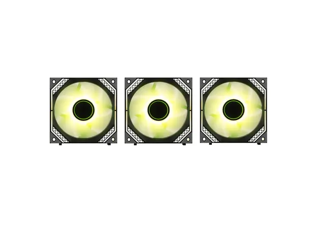 ქულერი 2E 2E-ACF120MB-ARGB, ARGB, 120mm, 2000Rpm, Cooler, Black, 5 image