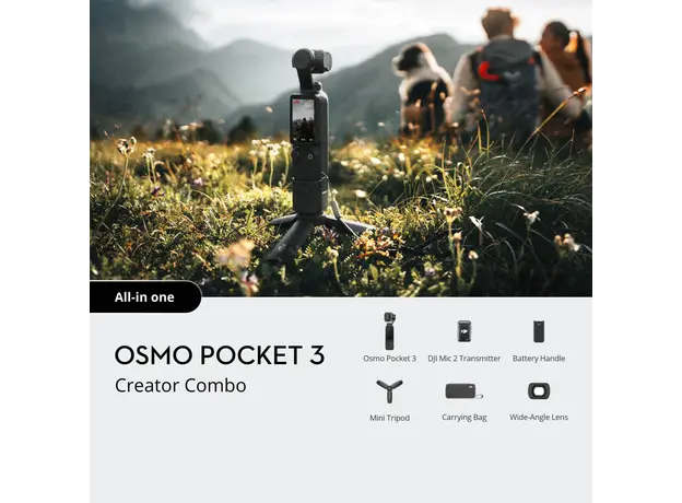 კამერა DJI Pocket 3 Creator Combo, 7 image