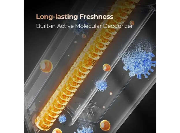 მტვერსასრუტი Uwant D700, 20,000Pa, 700ML, Wet And Dry Vacuum Cleaner With D-Shaped Rolling Brush, Grey, 14 image