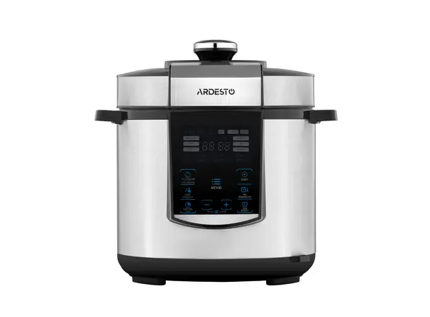 მულტისახარში Ardesto pressure cooker, 900W, bowl-6l, electronic control, recipes book, iron/plastic, silver