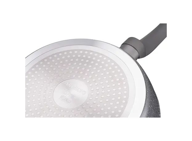 ტაფა Ardesto Deep Fry pan with lid Gemini Gourmet Apulia, 26cm, aluminium, gray, 4 image