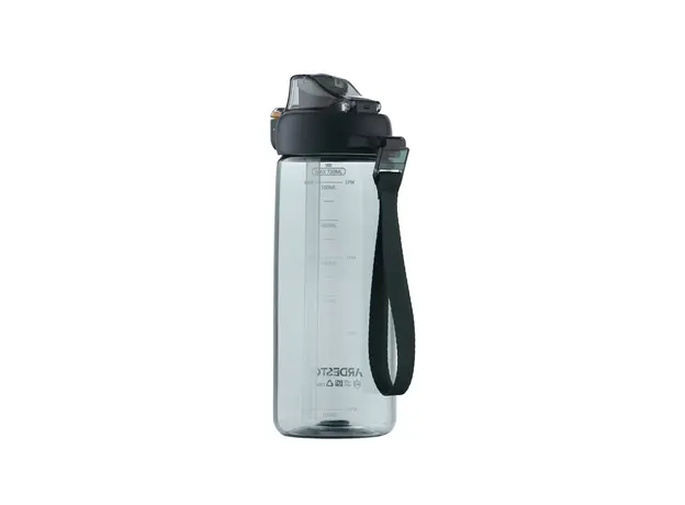 წყლის ბოთლი Ardesto Bottle Trip, 720ml, plastic, dark green, 3 image