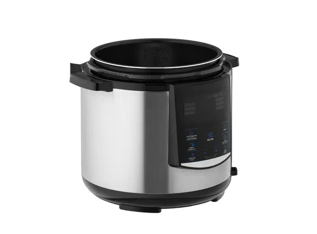 მულტისახარში Ardesto pressure cooker, 900W, bowl-6l, electronic control, recipes book, iron/plastic, silver, 6 image