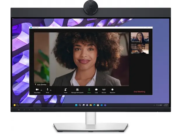 მონიტორი DELL Monitor 23.8" P2424HEB HDMI, DP, USB-C, RJ-45, MM, IPS, sRGB 99%, Pivot, Cam