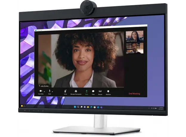 მონიტორი DELL Monitor 23.8" P2424HEB HDMI, DP, USB-C, RJ-45, MM, IPS, sRGB 99%, Pivot, Cam, 3 image
