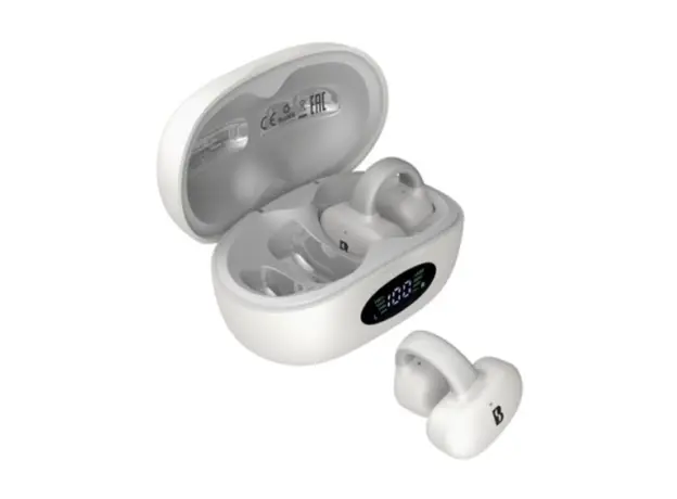 ყურსასმენი Biosong B5 Open-Design Bluetooth Earclip White, 4 image