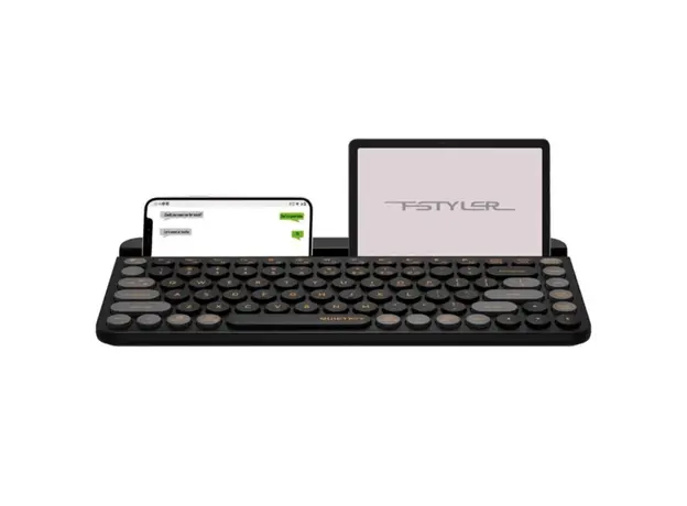 კლავიატურა A4Tech Fstyler FBK30 Bluetooth & 2.4G Wireless Keyboard Blackcurrant, 4 image