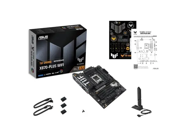 დედა დაფა Asus TUF 90MB1IU0-M0EAY0 GAMING X870-PLUS WIFI, AM5, DDR5, 192GB, 6 image