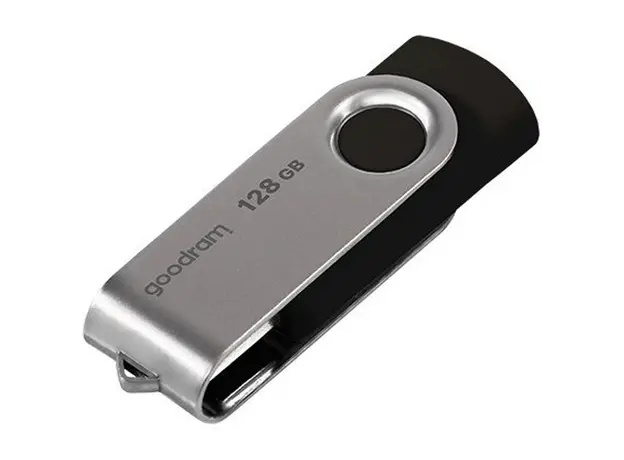 ფლეშ მეხსიერება Flash Goodram 128GB UTS3 BLACK USB 3.2 Gen 1, 3 image