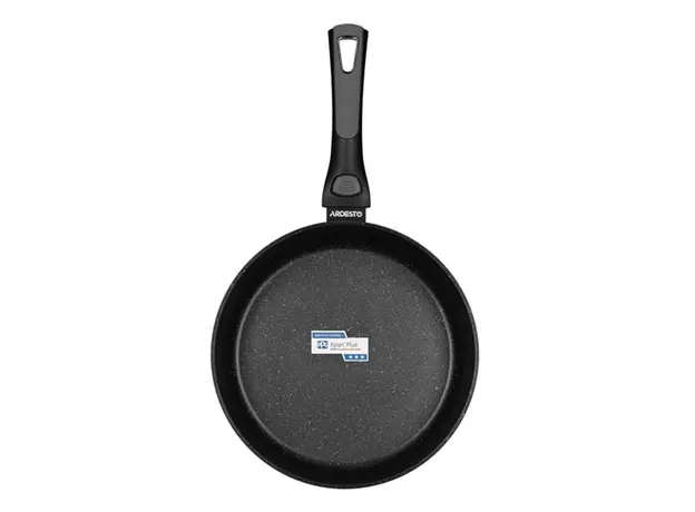 ტაფა Ardesto Deep Fry pan with removable handle Gemini Bari, 26cm, aluminium, black, 3 image
