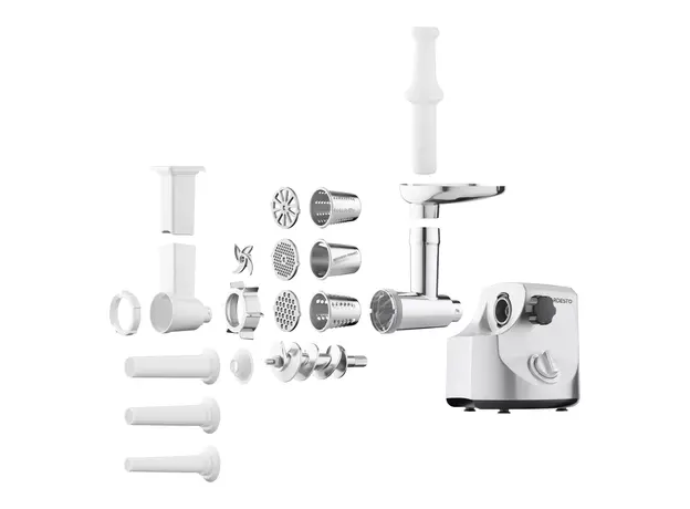 ხორცსაკეპი Ardesto MGA-3000W, 3000W, Meat Grinder, Silver, 6 image