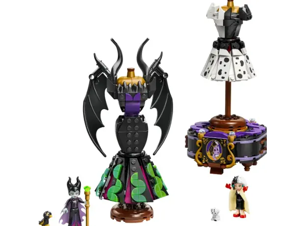ლეგო LEGO Constructor Disney Classic Maleficent's and Cruella De Vil's Dresses, 3 image