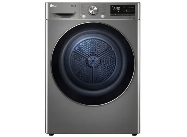 საშრობი მანქანა LG RH90V5PVTN.BPTPMEA, 9Kg, Washing Dryer, Grey, 2 image