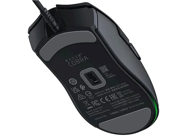 მაუსი Razer Mouse Cobra, RGB, USB-A, black, 4 image
