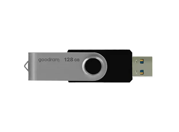 ფლეშ მეხსიერება Flash Goodram 128GB UTS3 BLACK USB 3.2 Gen 1, 5 image