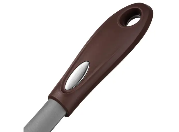 კოვზი პასტისთვის Ardesto Spaghetti spoon Gemini, 28cm, nylon, gray-brown, 6 image