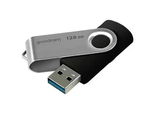 ფლეშ მეხსიერება Flash Goodram 128GB UTS3 BLACK USB 3.2 Gen 1, 4 image