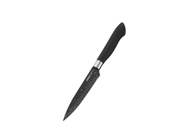 დანების კომპლექტი Ardesto Knives Set with block Gemini, 6pcs, stainless steel, plastic, black, 6 image