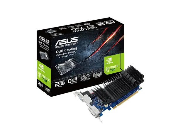 ვიდეო ბარათი Asus 90YV06N2-M0NA00, 2GB, GeForce GT730 GDDR5, 2 image